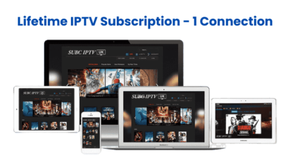 Lifetime IPTV Subscription - 1 Connection