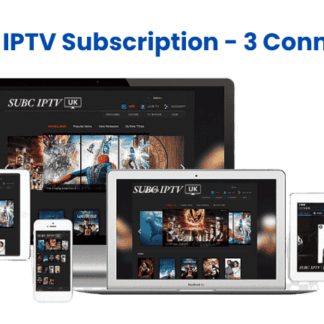 Lifetime IPTV Subscription - 3 Connections