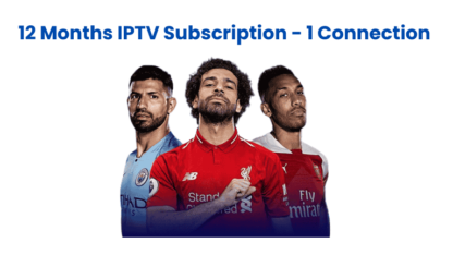 12 Months IPTV Subscription - 1 Connection