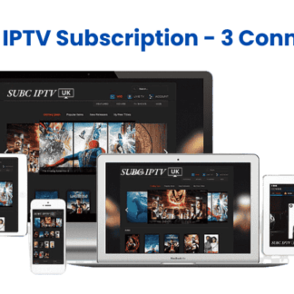 Lifetime IPTV Subscription - 3 Connections