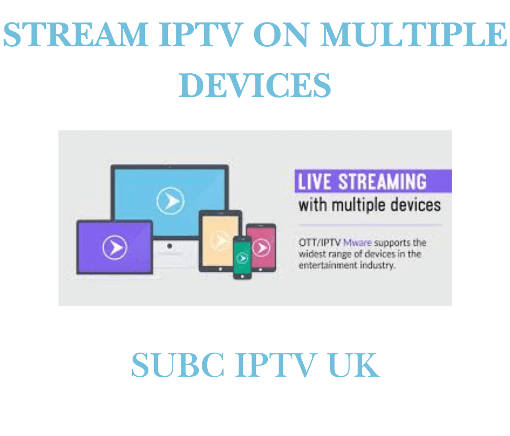 stream IPTV on multiple devices